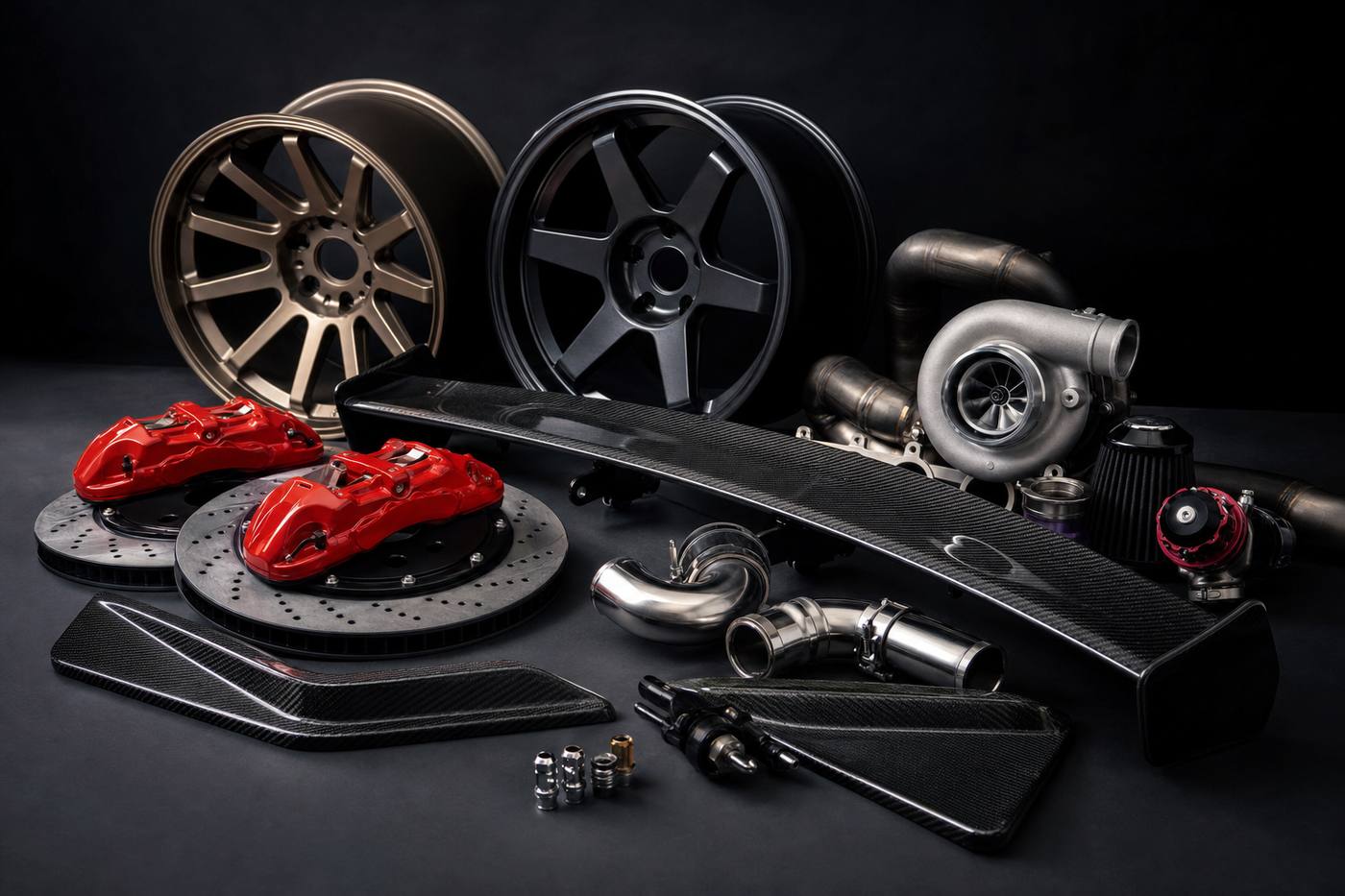 91修车社区-改装配件开箱视频：RAYS轮毂+BREMBO刹车套装